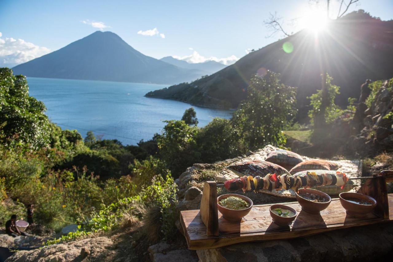 El Picnic Atitlan Hotel Tzununá Exterior foto