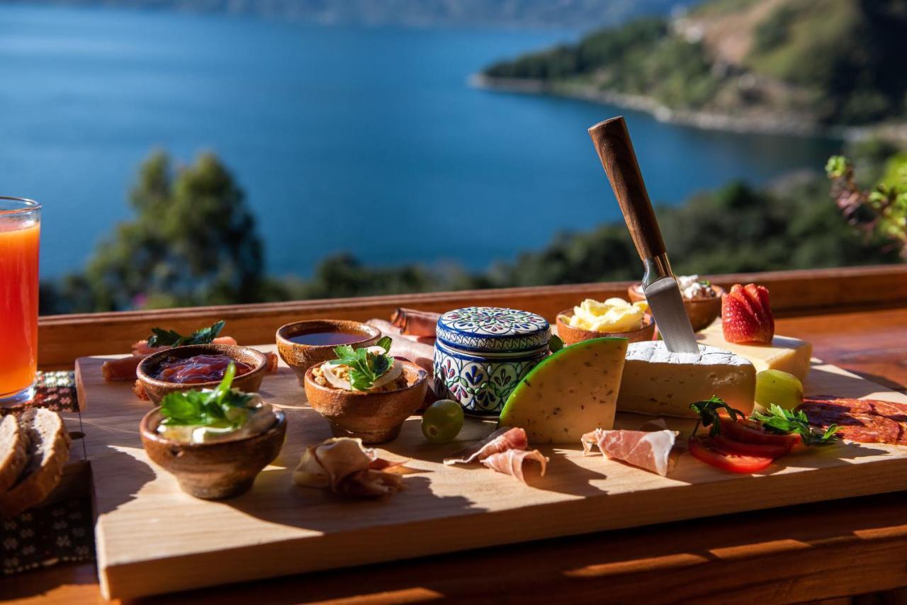 El Picnic Atitlan Hotel Tzununá Exterior foto