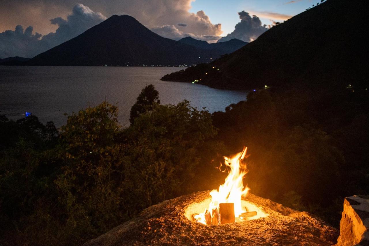 El Picnic Atitlan Hotel Tzununá Exterior foto